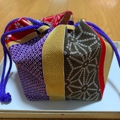 和装用　巾着バッグの画像