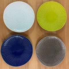 【値下げ】来客時にも最適！波佐見焼　4枚セット