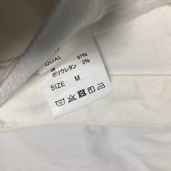 ˗ˏˋ 明日まで販売  ˎˊ˗ほぼ未使用白デニムの画像