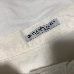 ˗ˏˋ 明日まで販売  ˎˊ˗ほぼ未使用白デニムの画像