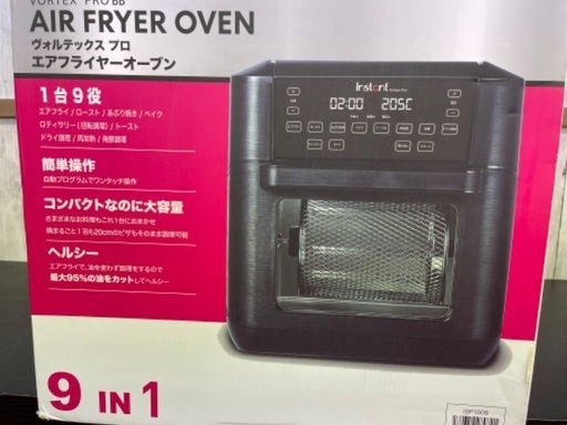 【新品】Instant Pot  エアフライヤーオーブン