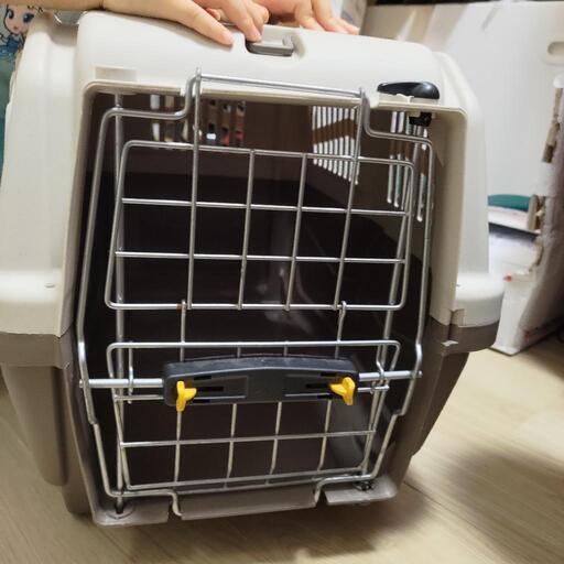 ペットケージ 持ち手故障  保護猫 保護犬ちゃんへ