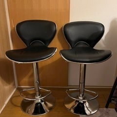 【お取引中】カウンターチェア2脚セットの画像