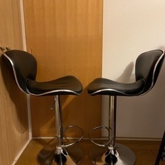 【お取引中】カウンターチェア2脚セットの画像