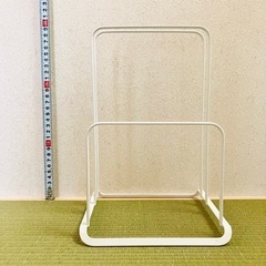 【値下げ】【中古】ニトリ　スタンド　珪藻土マット立て　体重計・ヘルスメーター立ての画像