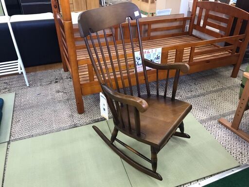 【愛品館八千代店】飛騨産業　ロッキングチェア　穂高