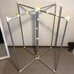 室内　折り畳み　物干し　あげますの画像