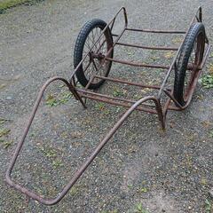 受付終了 ジャンク品 程度下 リヤカー