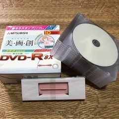 値下！【新品】MITSUBISHI ＤＶＤ-Ｒ １０枚 ＆ ＣＤ-Ｒ ３枚の画像