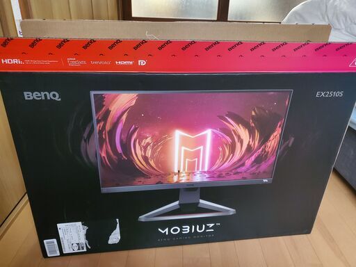 美品 人気ゲーミングモニター BenQ MOBIUZ EX2510 元箱あり 欠品なし