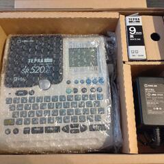 連休中処分！ ラベルライターテプラ SR520X PROの画像