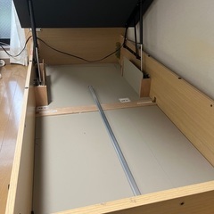 収納付きベッドの画像