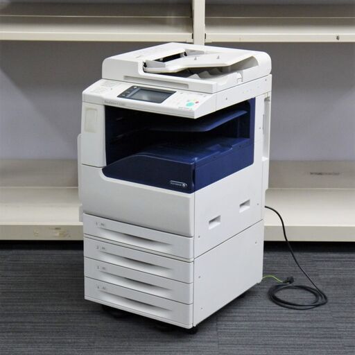 【ジモ取引終了11/9】≪T072ジ限≫ 通電OK 富士ゼロックス カラーレーザー複合機 DocuCentre-V C2263 A3/A4 FAX/カラーコピー/モノクロコピー/スキャナー FUJI xerox 印刷/事務用品 現状品