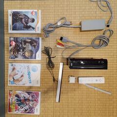 wii（黒）のセットの画像