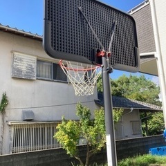 バスケット練習用に庭でつかっています。ゼロ円でお譲りします。