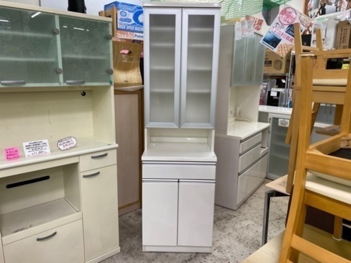 【愛品館 江戸川店】ニトリ カップボード LUCIA II ID:159-018860-007
