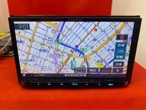 KENWOOD 最高峰　MDV-Z702 ハイレゾ　新品パーツ＋新品バックカメラ　た-5