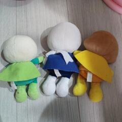 アンパンマン 人形 3個セットの画像