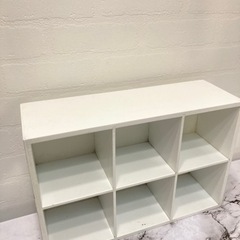 白い棚　卓上など　の画像