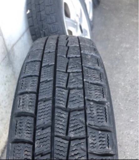 冬タイヤ　14インチ　4本　DUNLOP