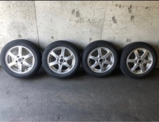 冬タイヤ　14インチ　4本　DUNLOP
