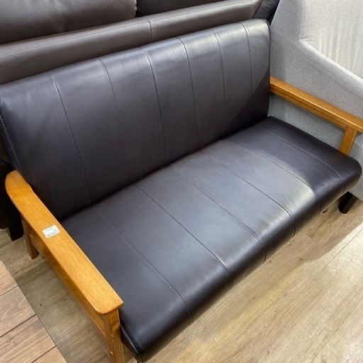 2人掛けソファー　ブラウン　売ります！