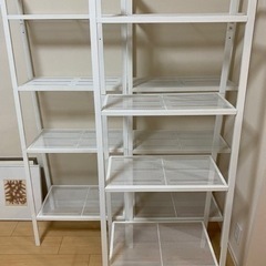 IKEA ホワイトスチールラック3個　譲ります。