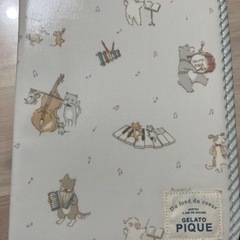 ジェラートピケ　母子手帳ケース　未使用の画像