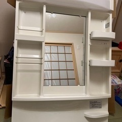 洗面　鏡　キャビネット
