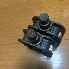 自転車のペダル　黒　未使用の画像