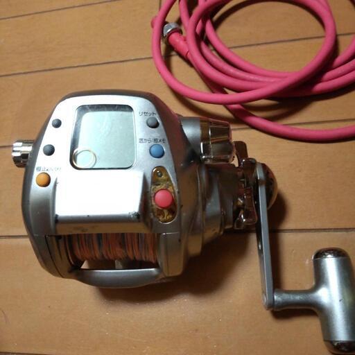(値下げしました)ダイワ SEABORG シーボーグ Z500T 電動リール 釣り具 布袋、コード付き 通電確認済み 船用 フィッシン