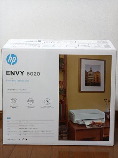 HP ENVY 6020 カラープリンター 美品