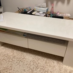 白の長机