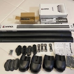 ★美品inno XS300+ベースバー＆フックセット★