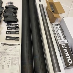 ★美品inno XS300+ベースバー＆フックセット★の画像