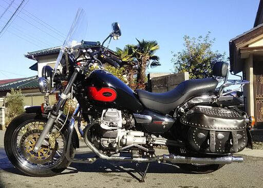 モトグッチ Ｎｅｖａｄａ７５０ ie classic 歴代ネバダの中でも一番クラシックフィールな ネロ・グッツィをハーレー風にフルカスタム