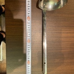 ステンレスレードル　の画像