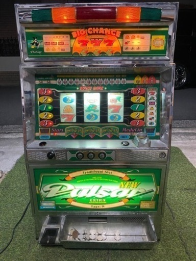 ニューパルサー パチスロ実機 家スロ スロット台 実機 山佐