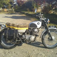 ＨＯＮＤＡ ＣＬ７２ タイプ１ エンジンＯＨ済みで乗って帰れます 当時のままのヤレ具合がかっこいい！！ リアルエイジングの画像