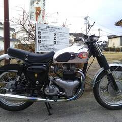 BSA A7SS 500cc カスタム 1960年 元祖メグロＫ１Ｋ２Ｋ３カワサキW1　輸入新規書類付き　値下げしました！！の画像