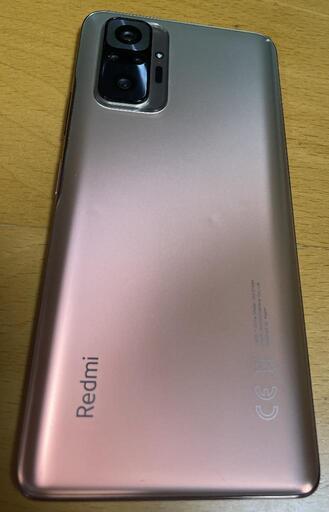連休値下げ キレイな ブロンズ色 Redmi note 10 pro 6G/128GB 国内版