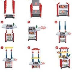 おままごとキッチンセットの画像