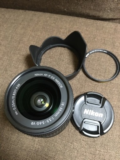 Nikon AF-P 18-55mm フィルター付き