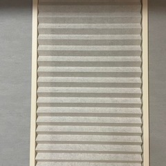 IKEA ショッティス　白いプリーツブラインド