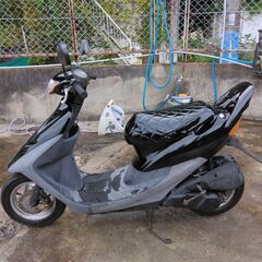 ⭐ホンダライブディオZXタイプ　AF35　黒　エナメルシートにカ...