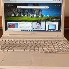 富士通 LIFEBOOK AH45/K  美品 人気のホワイトM...
