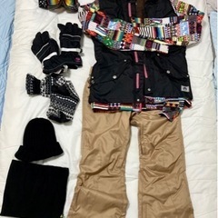 スノーボード・スキーウェア一式 スノーウェア☆7点セット スノボ スキー ウェア スノボ】ウェア セット