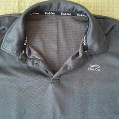 ワークマン　ポロシャツ　中古3L　黒地の画像