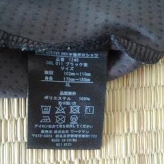 ワークマン　ポロシャツ　中古3L　黒地の画像