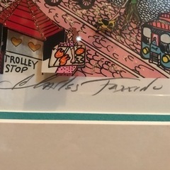 ★☆チャールズ・ファジーノCharles Fazzino 思い出のサンフランシスコ 281/400 3Dアート 真作 元箱有☆★の画像